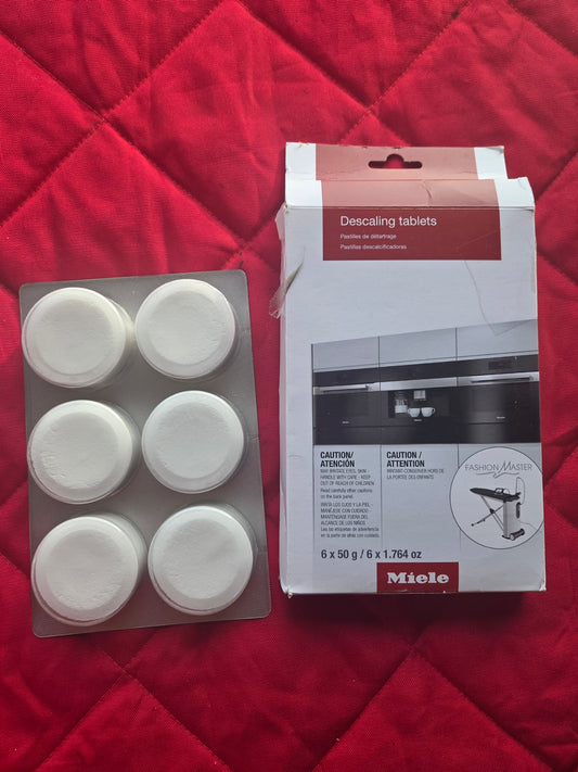 Descaling Tablets, 6-count, Miele