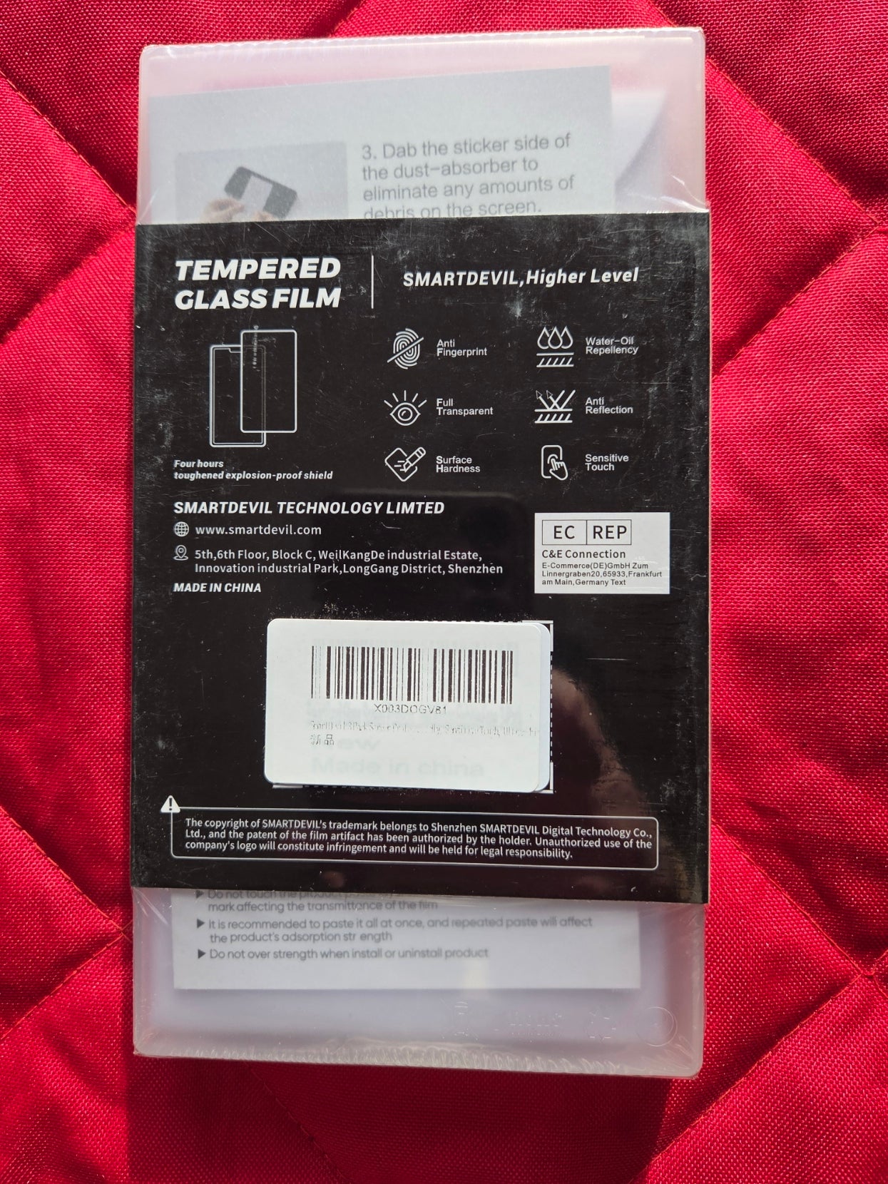 New Screen Protector for iPhone 13 Pro Max, Smartdevil, 3 covers
