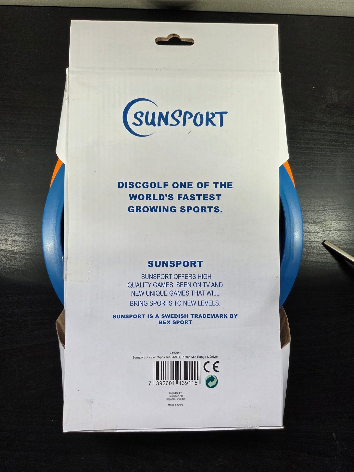 Sunsport Discgolf Startset 3-pack