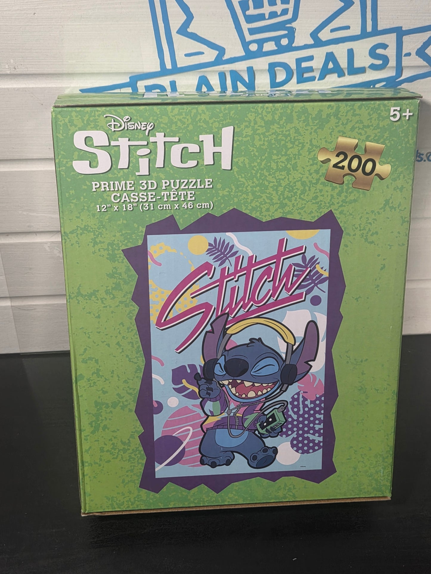 Disney Stitch Music : Prime 3D Lenticular Puzzle, 200pc, 6+, 12" x 18"
