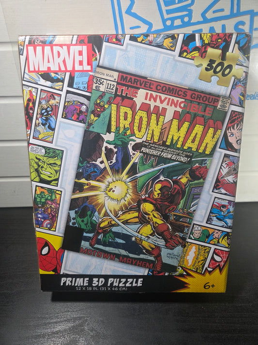 Iron Man #112 : Prime 3D Lenticular Puzzle, 300 Pieces, 6+, 12"x 18"