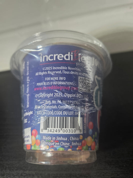 Dippin Dots Scented Squishy Toy Ice Cream Cup - Incredible Play Brand New
