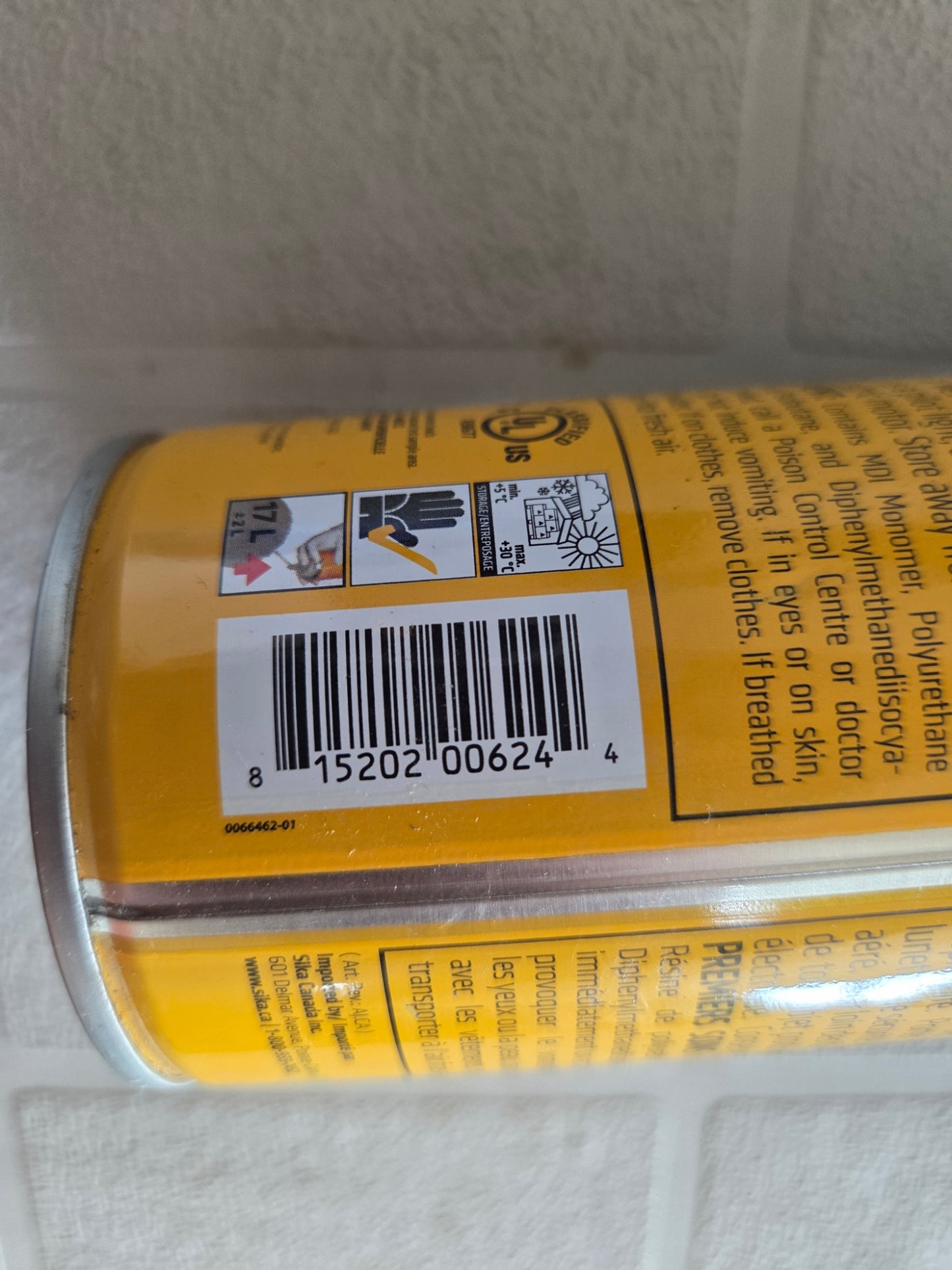 Sika Boom AS Low Expansion Polyurethane Spray Foam Insulation (Doors & Windows)