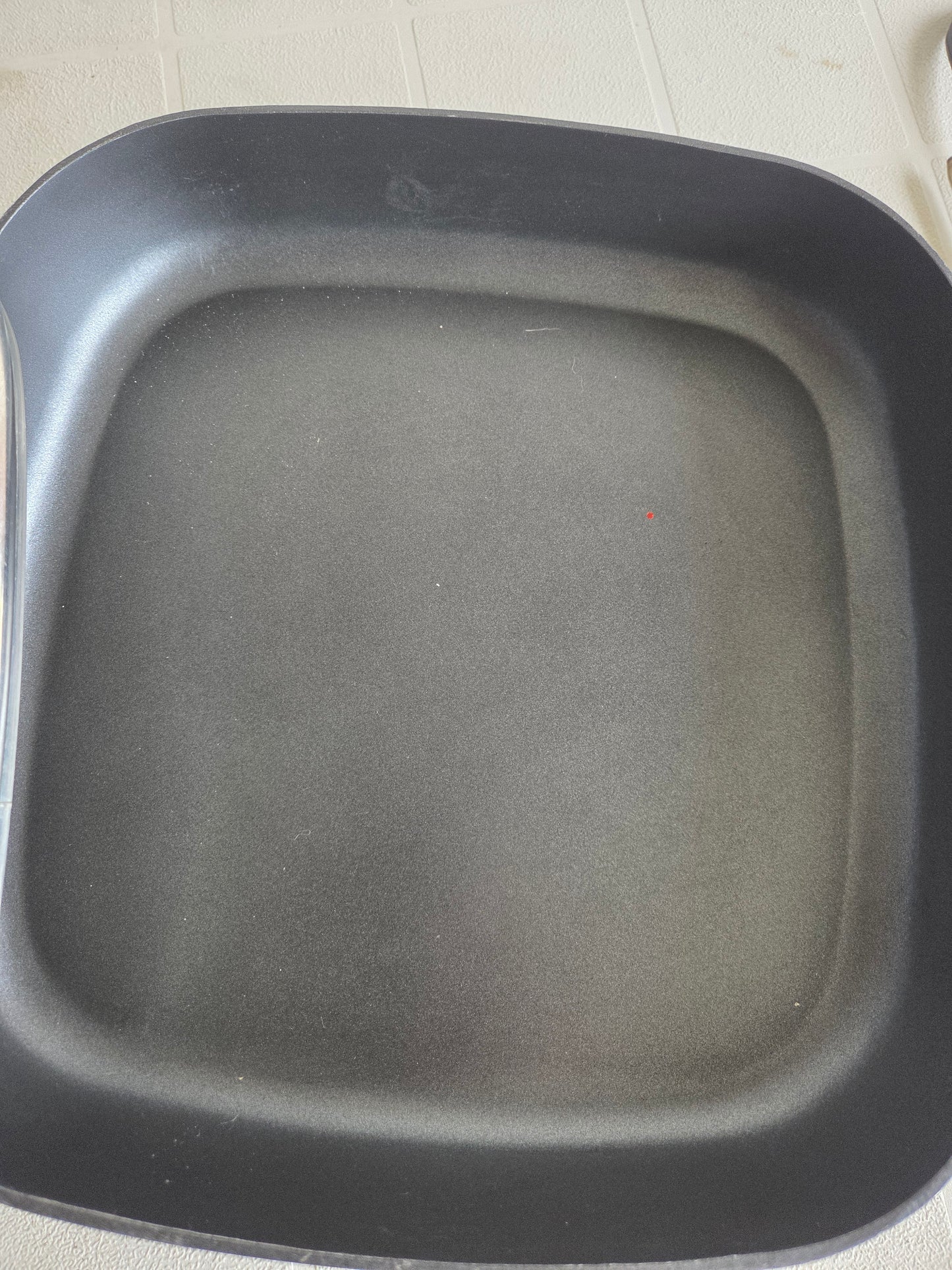 Electric Skillet Non Stick Fry Pan with Tempered Glass Lid