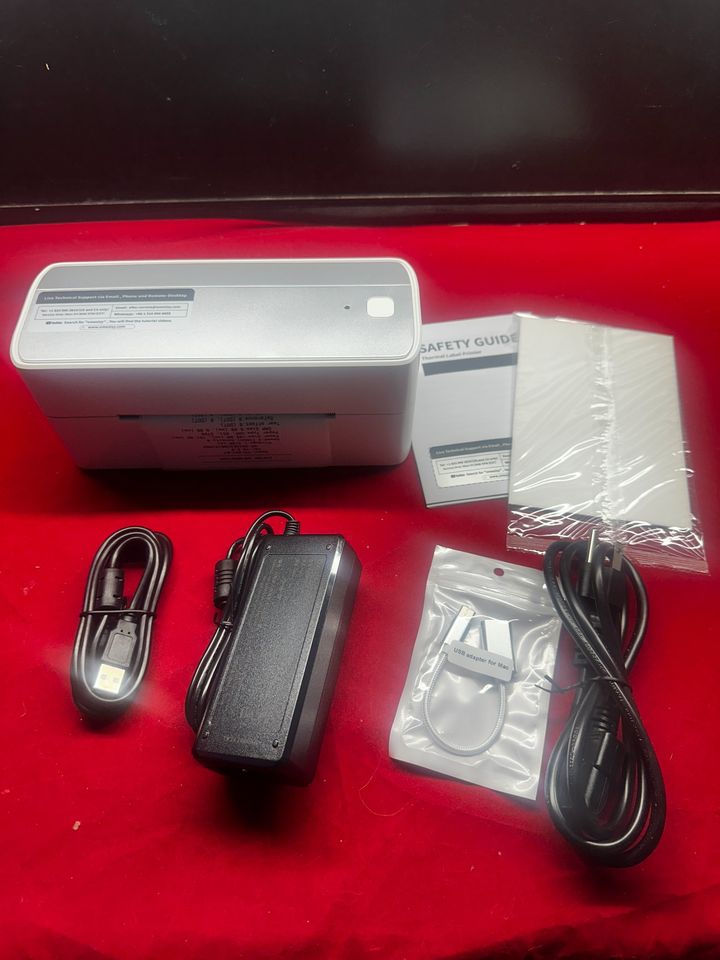 Bluetooth Thermal Label Printer, 4x6 Shipping Labels, for Small Business