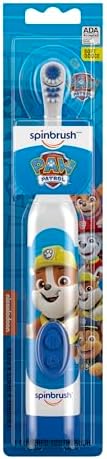 Kids Electric Toothbrush, PAW PATROL, Soft Bristles, Duracell Batteries Included, Spinbrush