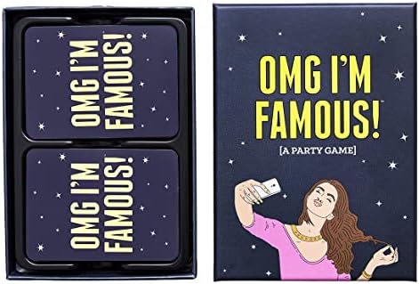OMG I'm Famous : Strategic Party Card Game, 2-6 Players, Ages 17+