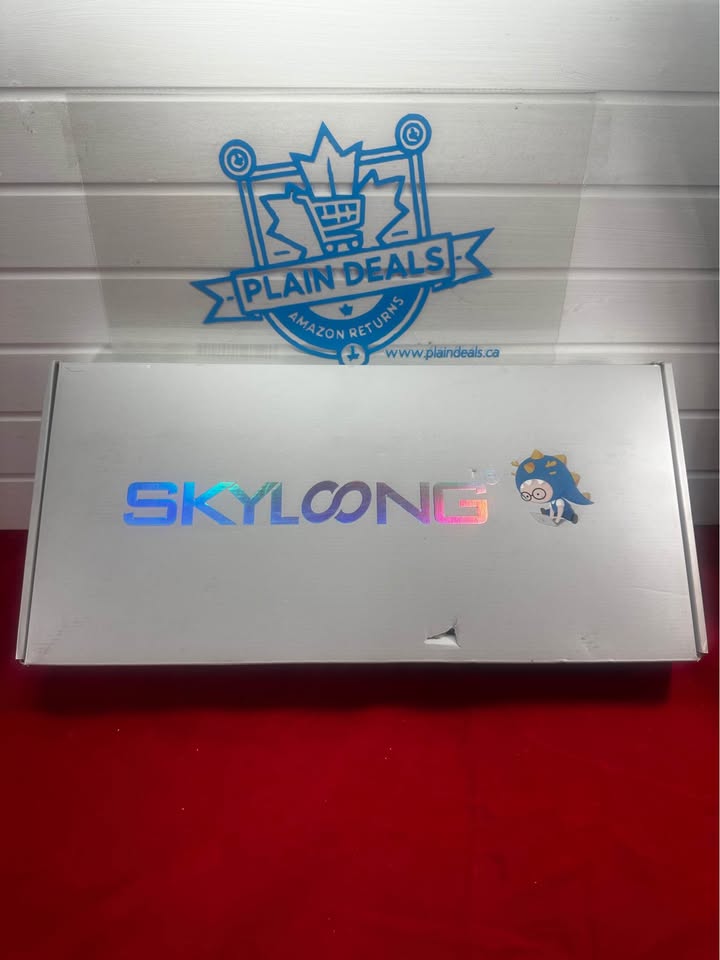 New GK87 QMK/VIA Wired Keyboard, Optical Brown Switch, Hot-Swap, RGB, 3 Knobs, SKYLOONG