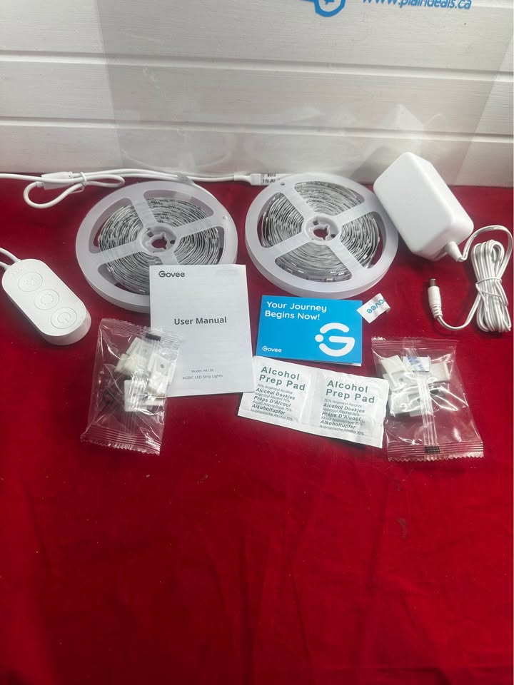 New Govee RGBIC LED Strip Lights, Segmented App Control, Music Sync, 32.8ft (2 x 5 m rolls), H6126