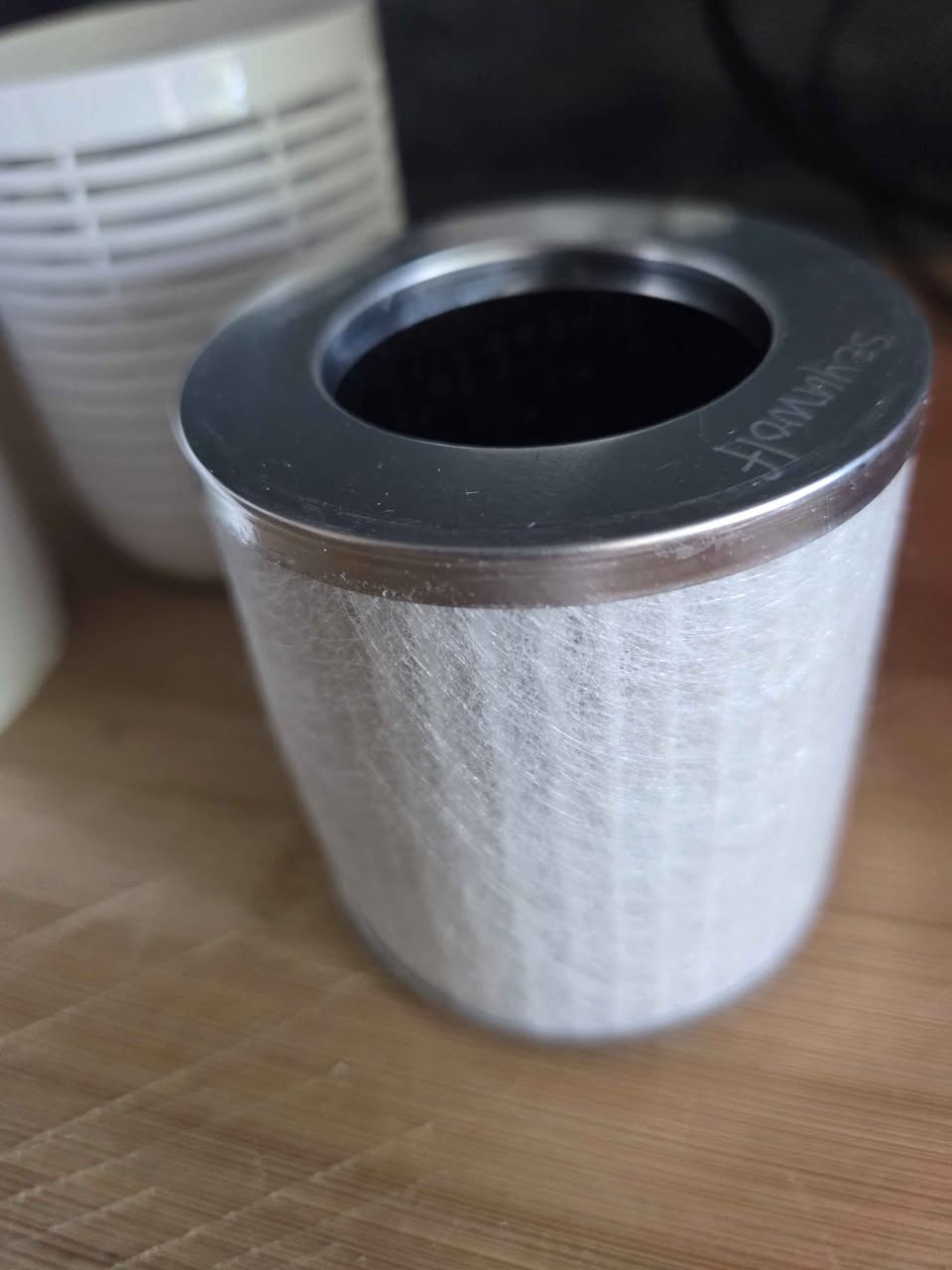 Portable Car & Home Air Purifier w/ HEPA Filter, Eliminates Smoke, Odor, Dust, Pollen, White