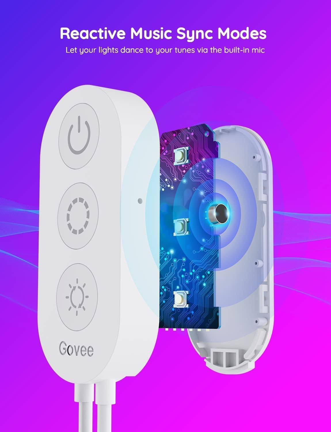 New Govee RGBIC LED Strip Lights, Segmented App Control, Music Sync, 32.8ft (2 x 5 m rolls), H6126