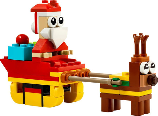 LEGO Creator Santa's Sleigh Ride 30670, 73 Pieces, Polybag