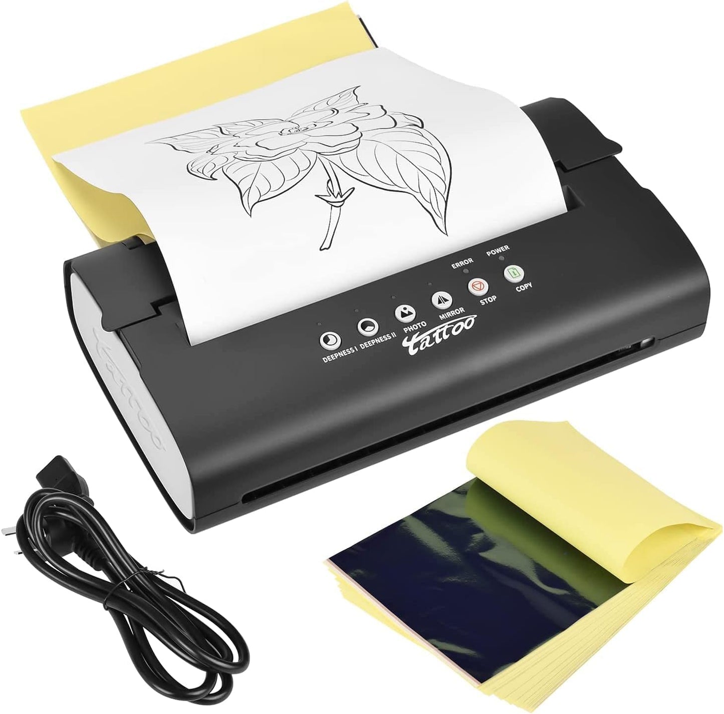 Tattoo Printer, Tat Artist, Ink, Thermal Printer, Tattoo Stencil, Thermal Stencil