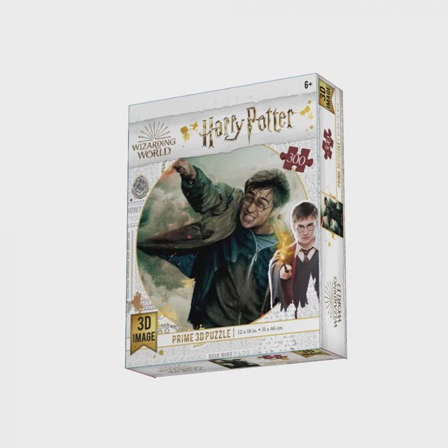 Harry Potter : Prime 3D Lenticular Puzzle, 300 Pieces, 6+, 12" x 18"