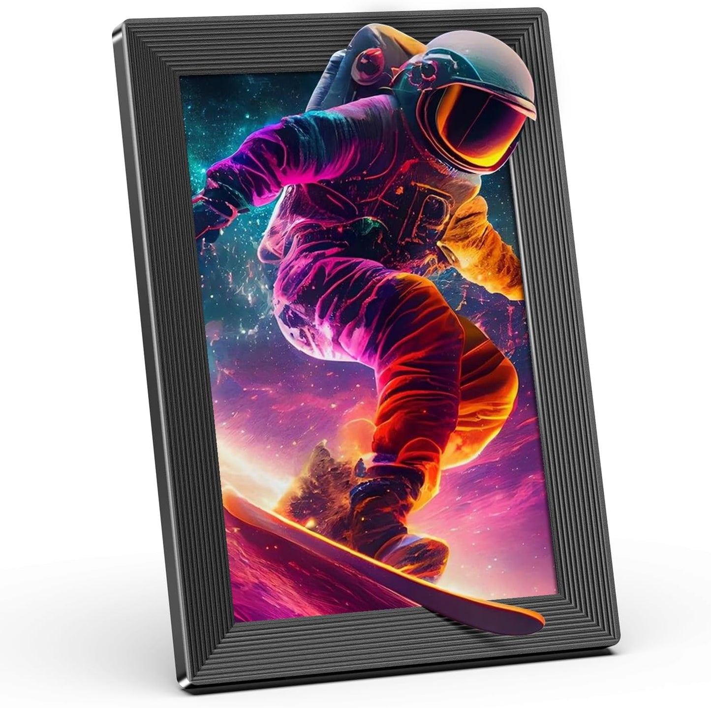 3D Digital Photo Frame, Uses WiFi , 10.1" Touchscreen, 32GB, Instant Share, Plimpton