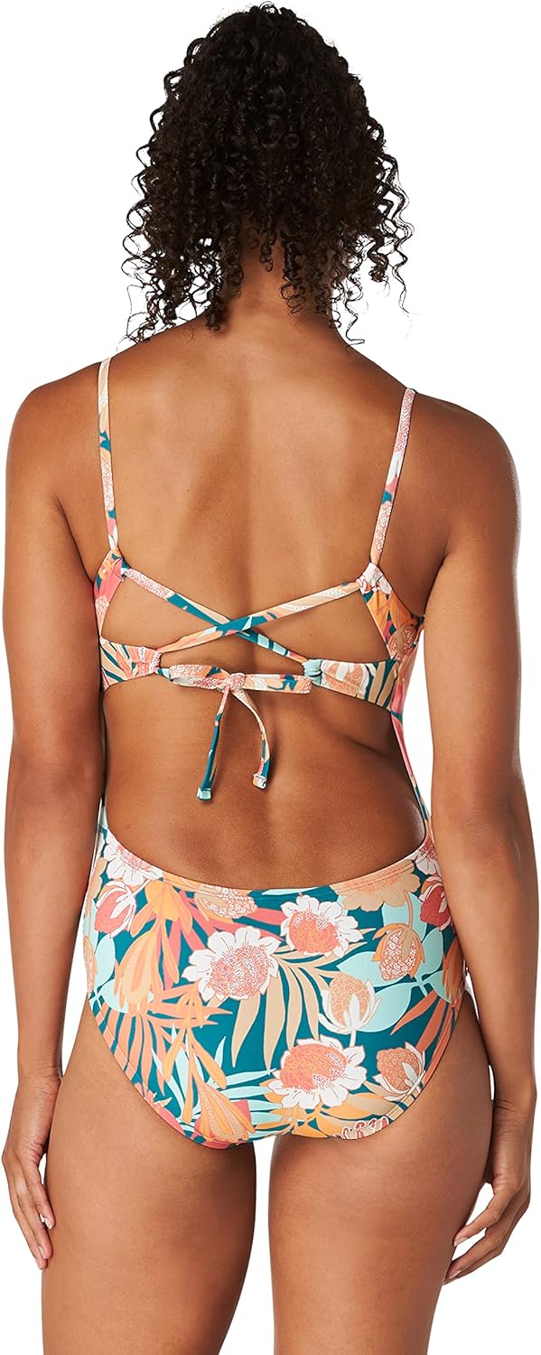 One Piece Swimsuit, Womens, Eco Flex, Double Cross Back, Moderate Cut, Speedo