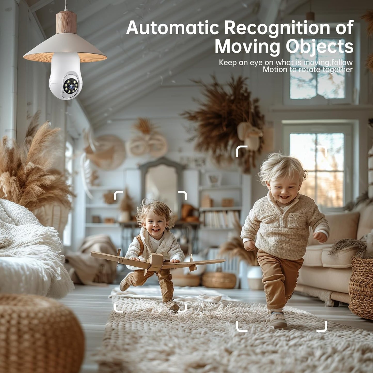 New Light Bulb Security Camera, 5G & 2.4GHz Wireless Outdoor, 2K, Night Vision, Motion Detection