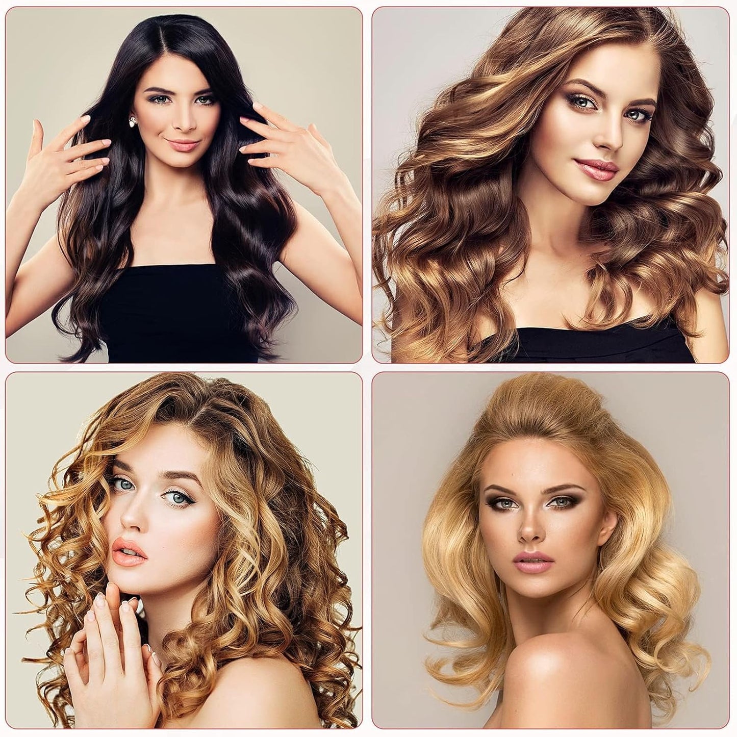 New Automatic Hair Curler, 3-in-1, Curling Iron, Lyealion