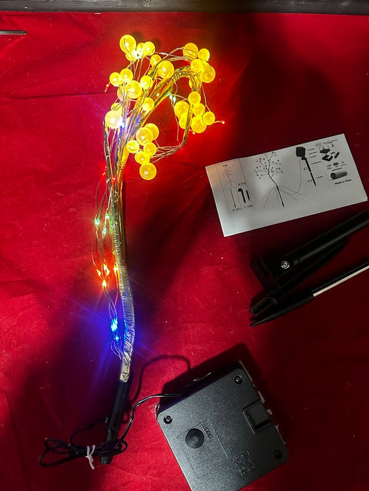 New Outdoor Solar Garden Light, Tree of Life Series (Pearl Lights) Outdoor Decoration