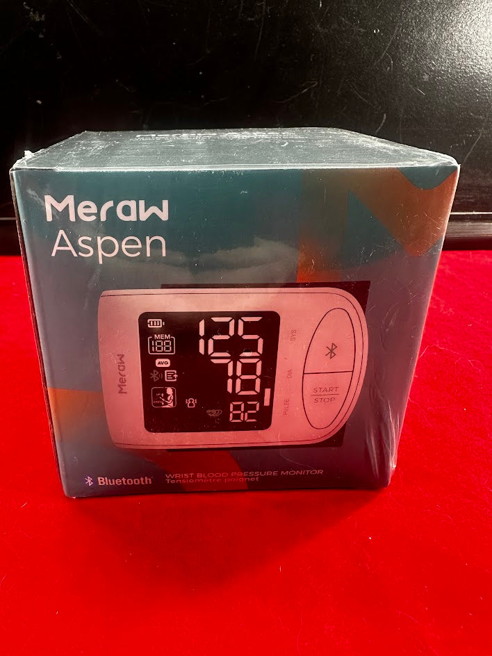 New Wrist Blood Pressure Monitor,Home Use 5.3-8.5" APP Automatic Bluetooth, Meraw Aspen