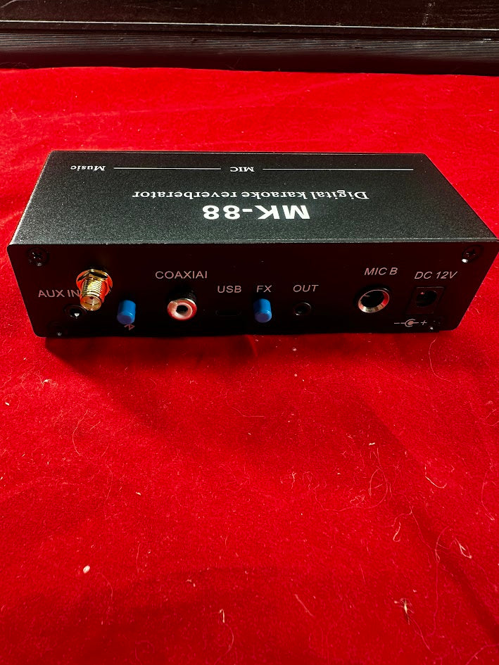 New Karaoke Microphone Reverb Effect, Preamplifier Audio Amp, Bluetooth Stereo Board MK-88 6.5mm