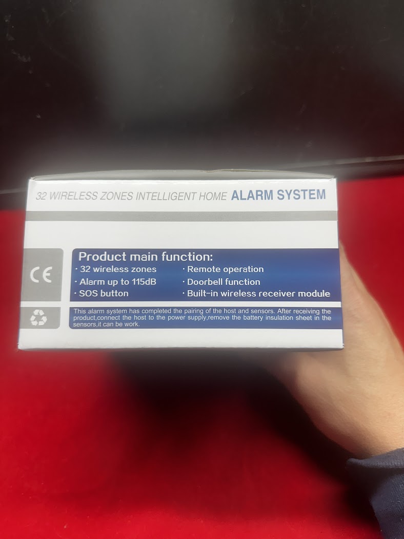 New Water Leakage Alarm Kit, 2 sensors, siren, 2 remotes 115 db