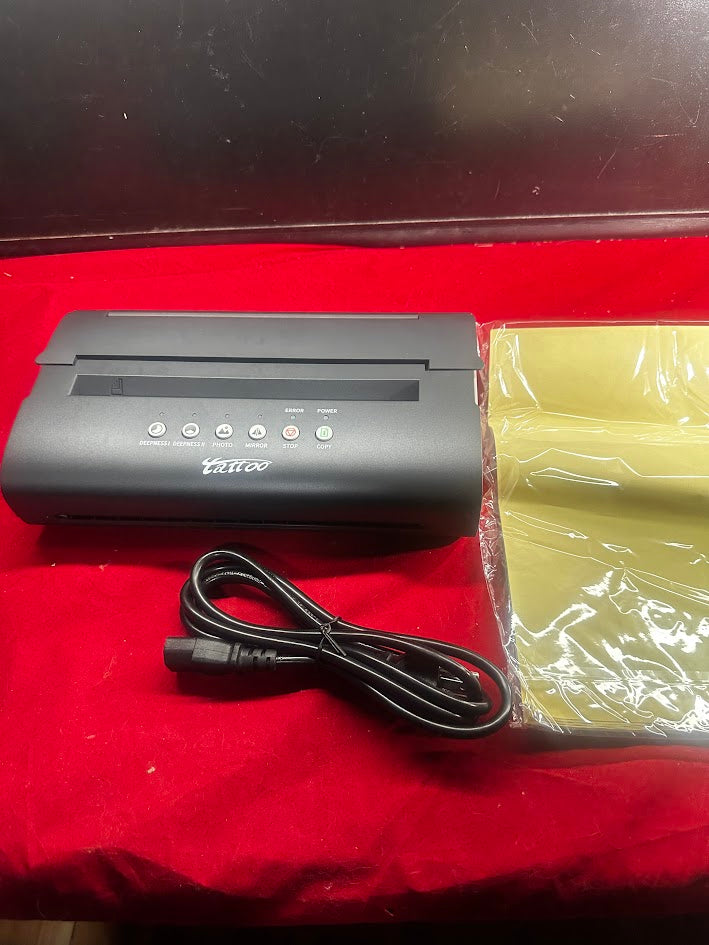 Atomus Tattoo Stencil Machine, thermal copier, printer, with transfer paper
