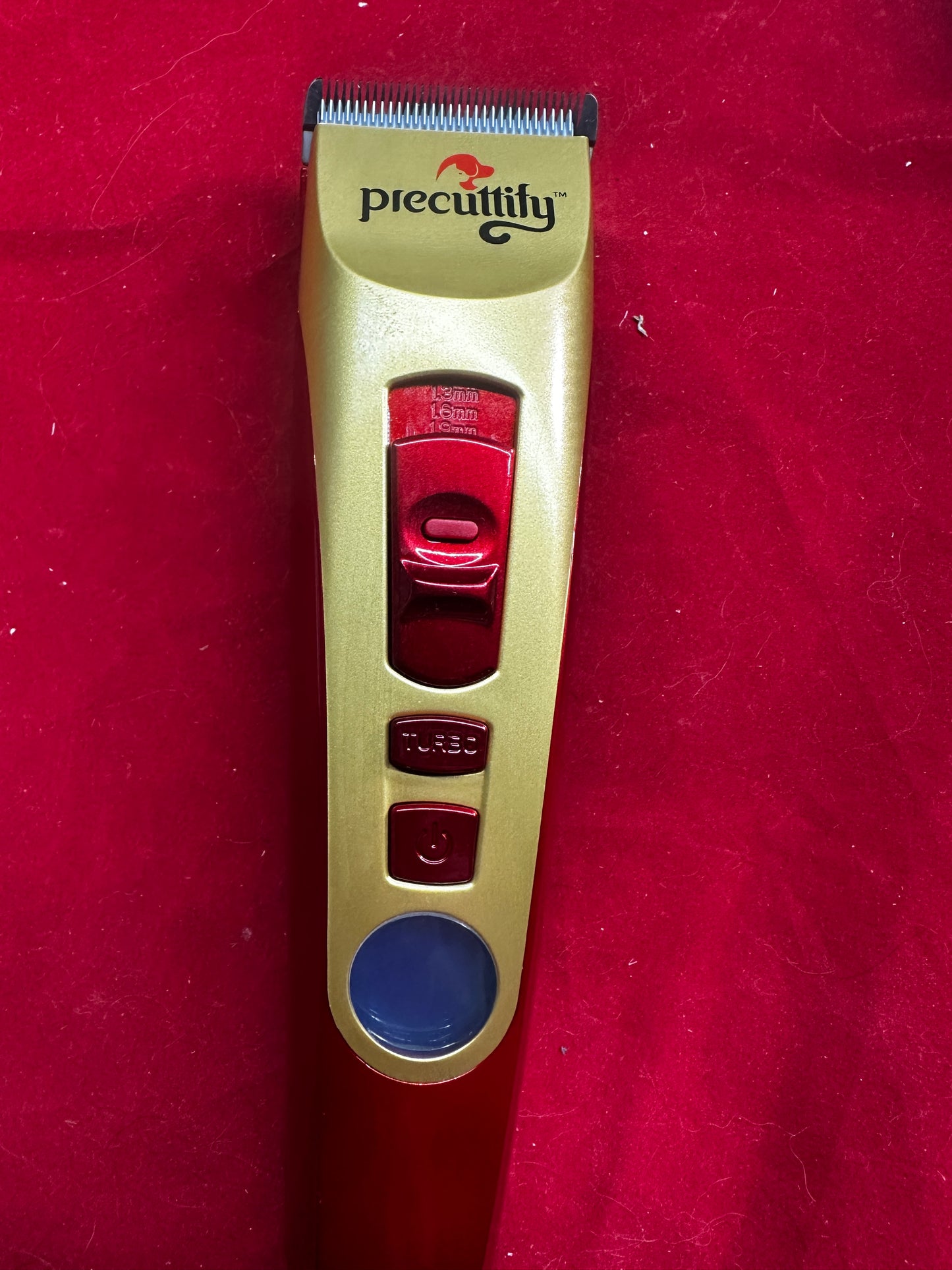Dog Clippers, Professional, 2-Speed, Low Noise, Rechargeable, for Thick Coats, Precuttify