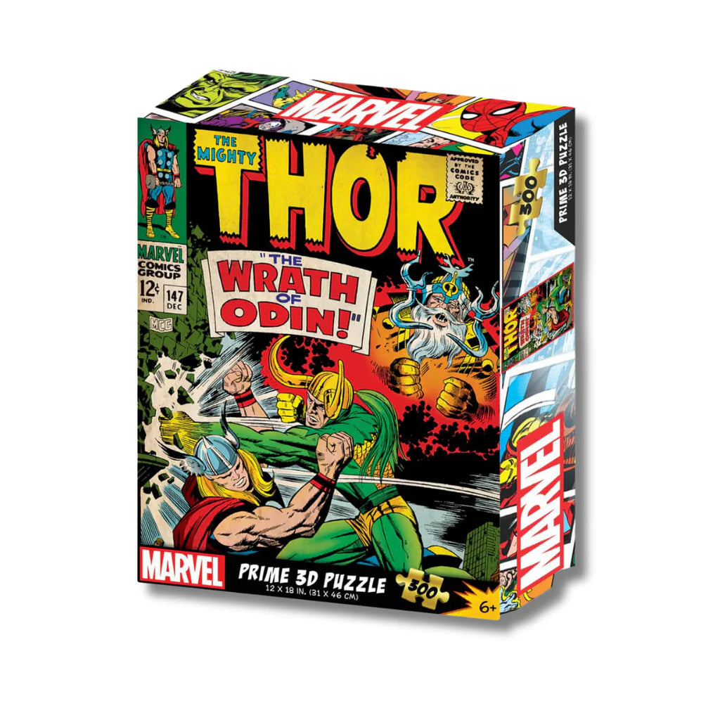 Thor - The Wrath of Odin : Prime 3D Lenticular Puzzle, 300 Pieces, 6+, 12" x 18"