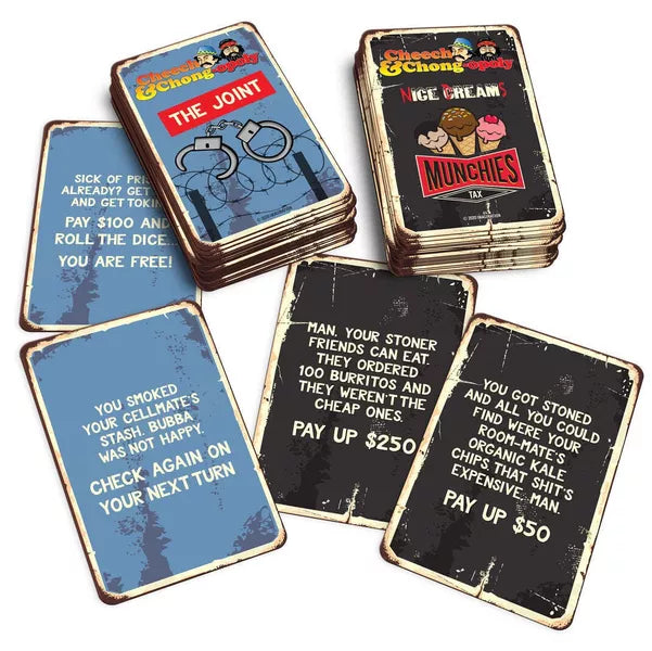 Cheech & Chong-Opoly : It's Like Monopoly, But Different, Man! 2-6 Players, Adult Board Game