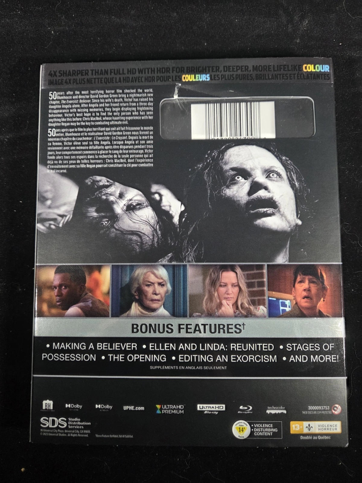The Exorcist: Believer | 4K Ultra HD | Collector's Edition, Slipcover | New Factory Sealed