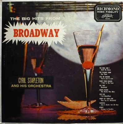 The Big Hits From Broadway : Cyril Stapleton And His Orchestra