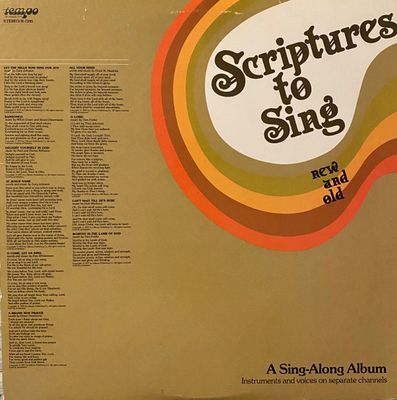 Scriptures To Sing : Unknown Artist