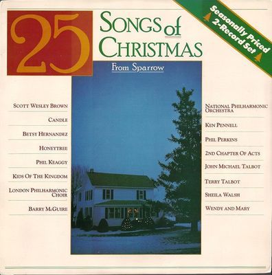 25 Songs Of Christmas From Sparrow : Various
