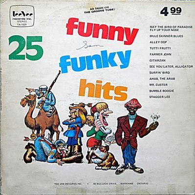 25 Funny Funky Hits : Various