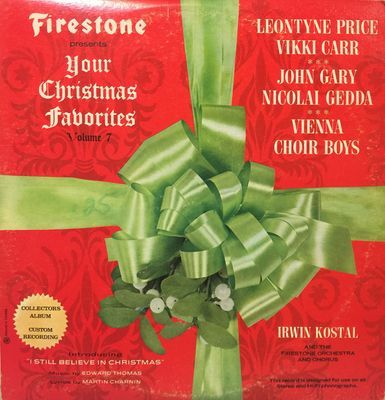 Firestone Presents Your Christmas Favorites Volume 7 : Irwin Kostal