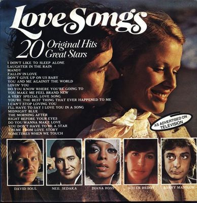Love Songs 20 Original Hits 20 Great Stars : Various
