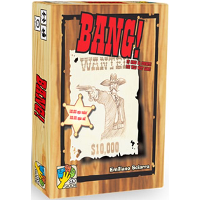 Bang : 4th Edition, Card Game, 4-7 Players, Ages 8+