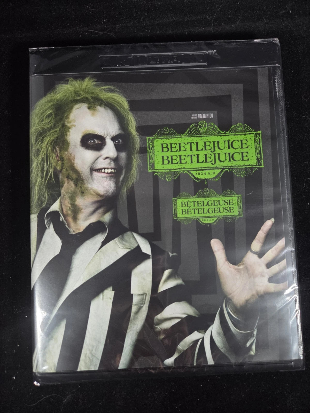 Beetlejuice Beetlejuice | 4K Ultra HD | Slipcover, Bilingual | New Factory Sealed