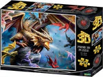Brand New - Dragon Clan : Prime 3D Lenticular Puzzle, 500 Pieces, 6+, 24" x 18"