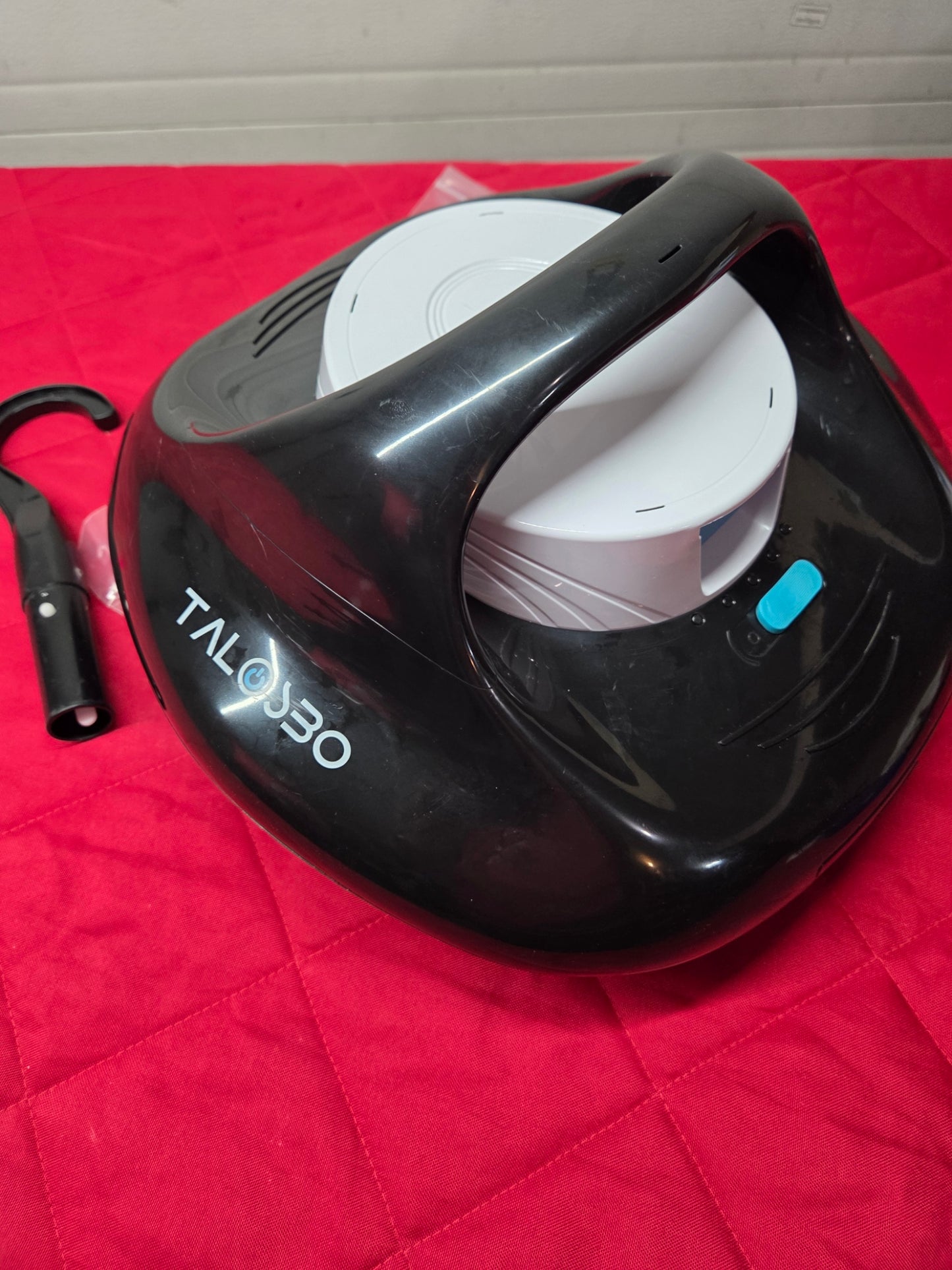 Robotic Pool Cleaner, Cordless, 130Min Runtime, 861 sq.ft, Auto-Parking, 2.5h Fast Charging