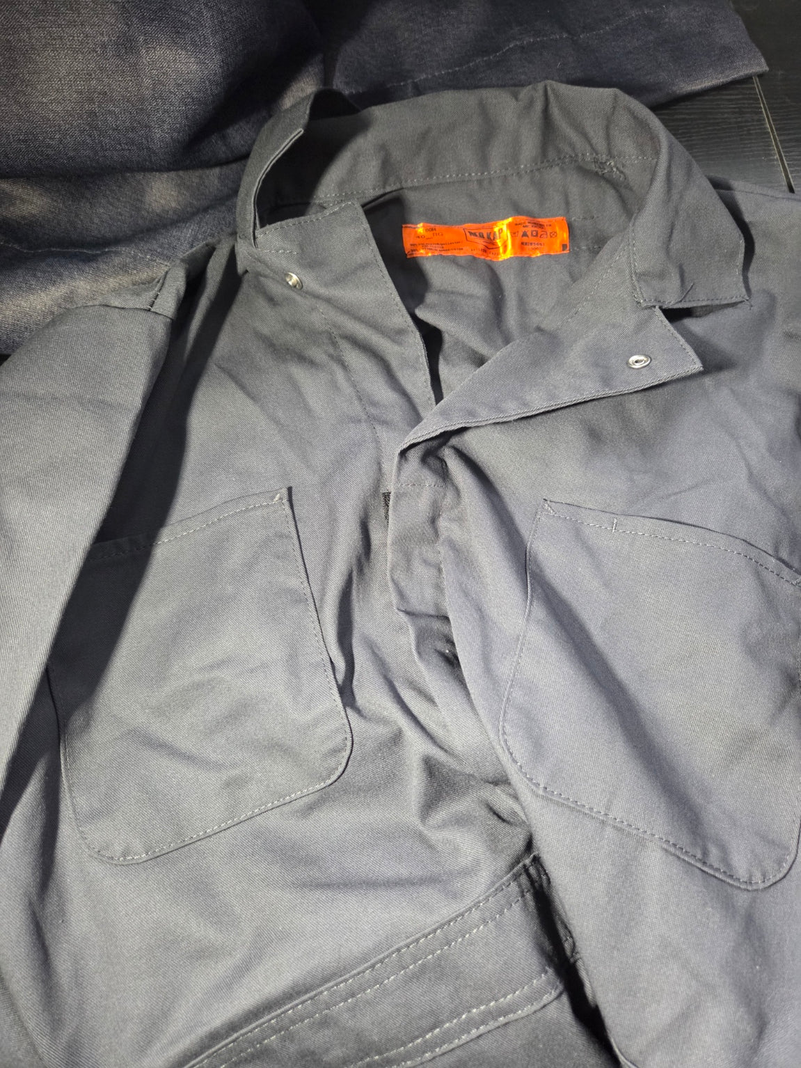 Coverall mens Twill Action Back Red Kap | Size 40 (Chest) - Regular length