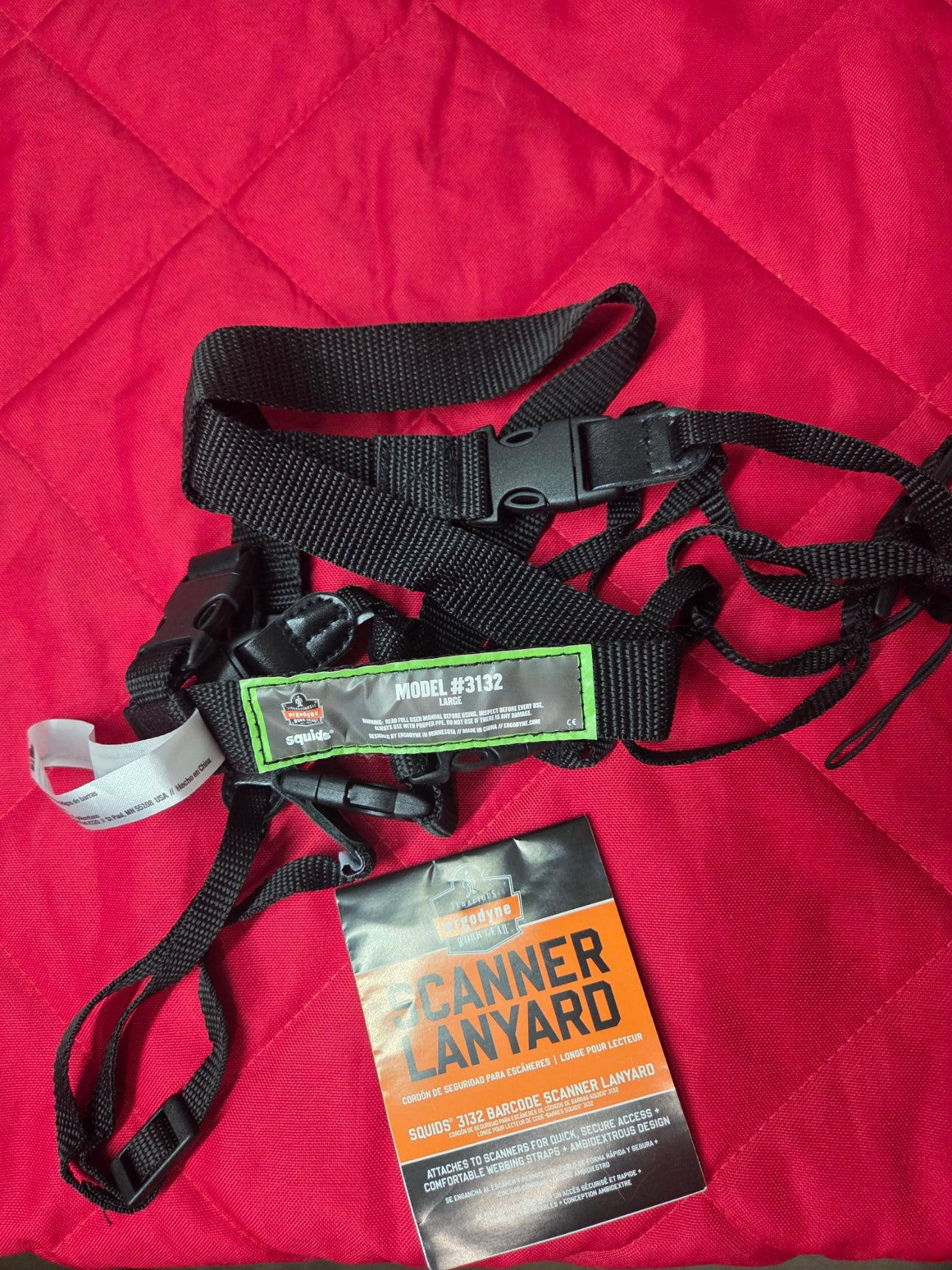 Barcode Scanner Harness 3132, Small, Ergodyne - Size Large