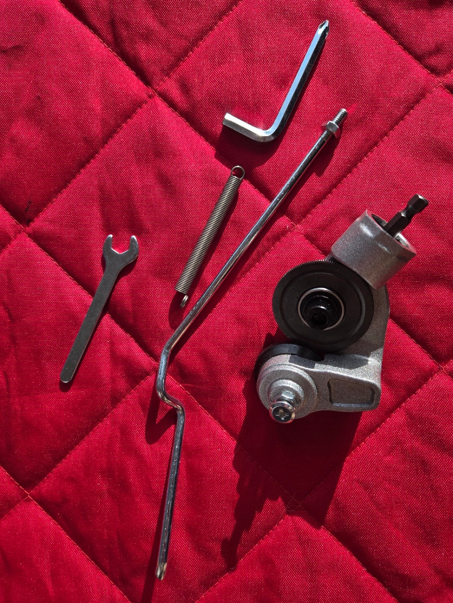 Metal Nibbler Drill Attachment, Sheet Metal Cutter Adapter, Electric Drill Shears, Cuts 21 Gauge Metal