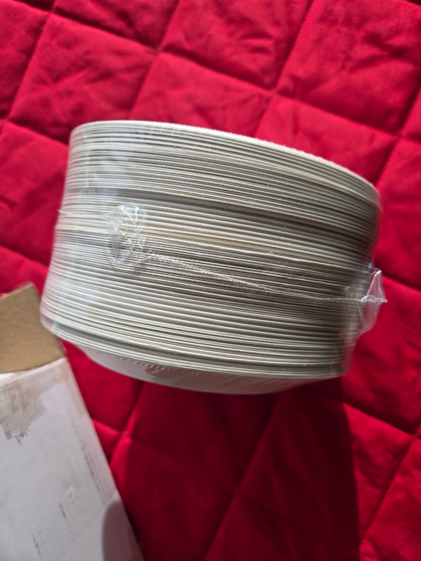 100-Pack 7" Disposable Plates, Compostable Sugarcane Bagasse, Microwave & Freezer Safe, Sturdy