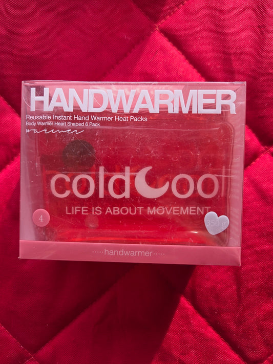Reusable Gel Hand Warmers, Long Lasting Heat, Rechargeable Click & Boil, 4 Pack, Pink, for Women & Men
