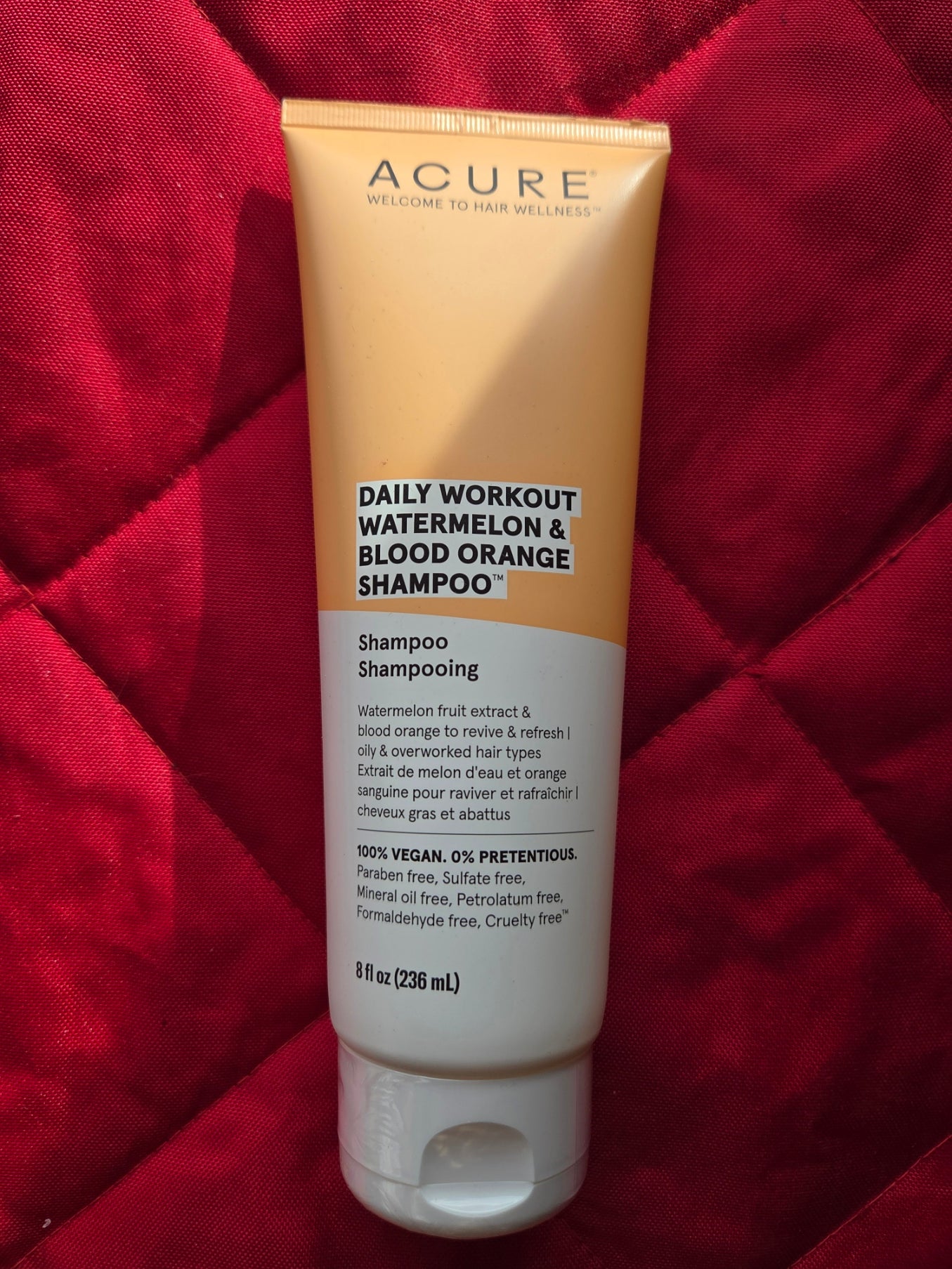 Acure Daily Workout Watermelon & Blood Orange Shampoo 236ml