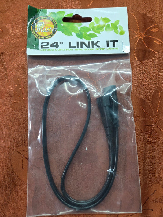 SunBlaster 0900239 Link Cord 24" Small, Black