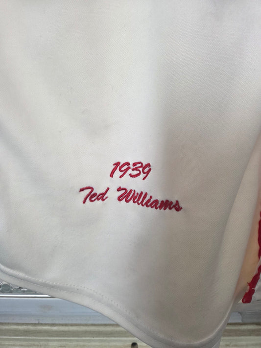 Ted Williams Boston Red Sox 1939 Cream Jersey - Used - Size 50 - Mitchell & Ness