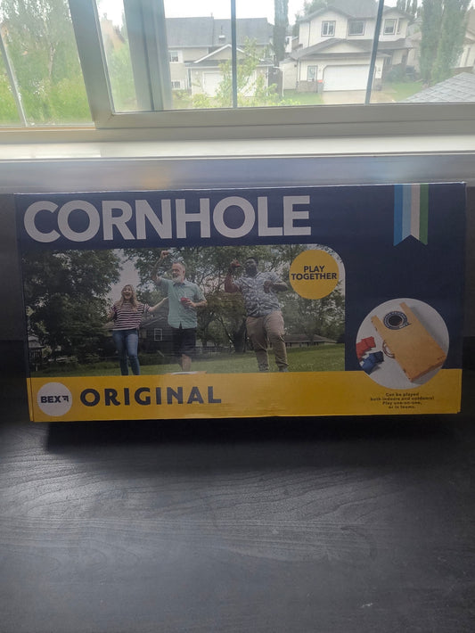 Cornhole New In Box : 2 Boards and 8 Beanbags, 4 Players, Ages 6+, BEX Sports